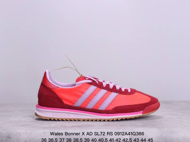 Adidas 阿迪达斯wales Bonner X Ad Sl72 Rs 阿迪联名板鞋 货号：Jh8648 xm0912Q366