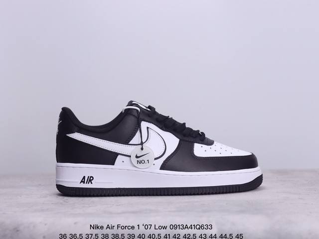 公司级no.1版本nike Air Force 1 ‘07 Low 空军一号低帮运动板鞋 原装级别 原楦头原纸板 打造纯正空军版型#专注外贸渠道 全掌内置蜂窝气