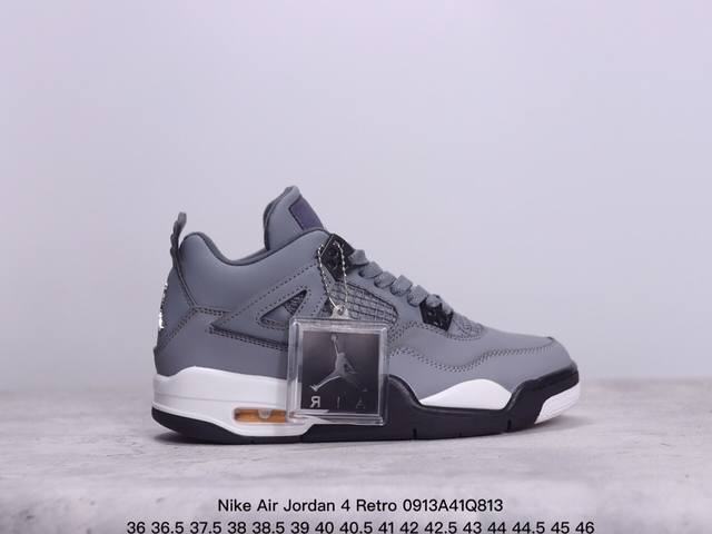 公司级nike Air Jordan 4 Retro 耐克迈克尔 乔丹aj4代中帮复古休闲运动文化篮球鞋 货号:Dh6927- 尺码:如图 xm0913Q813