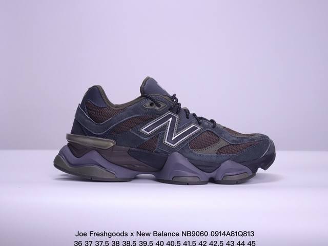 公司级joe Freshgoods X New Balance nb9060 联名款 复古休闲运动慢跑鞋 鞋款灵感源自设计师本人对夏日的怀日回忆。鞋面大身由空间