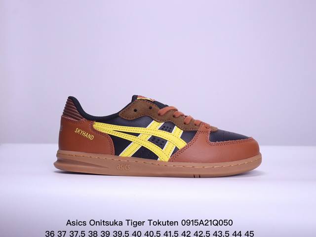 亚瑟士 Onitsuka Tiger Tokuten 复古低帮休闲跑鞋 炎夏必备 tokuten的灵感来源于80年代的室内用鞋 t-Toe前足补强设计 室内鞋的