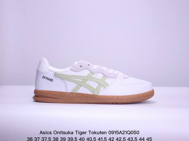 亚瑟士 Onitsuka Tiger Tokuten 复古低帮休闲跑鞋 炎夏必备 tokuten的灵感来源于80年代的室内用鞋 t-Toe前足补强设计 室内鞋的