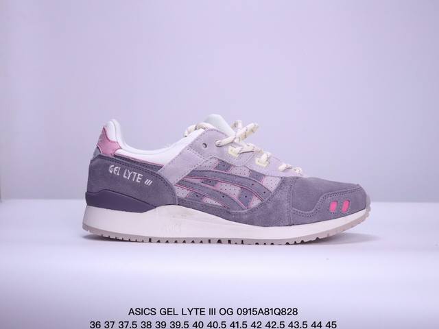 公司级亚瑟士 Asics 男鞋gel Lyte Iii Og运动休闲跑步鞋 时尚经典 缓震舒适 彩色 透气防滑耐磨 休闲百搭 2024夏季新款训练鞋 马拉松跑鞋