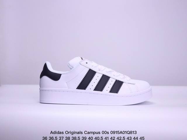 真标阿迪达斯adidas Originals Campus 00S Tko学院系列 面包风经典复古低帮百搭休闲运动板鞋 货号:Gy9473 尺码:36-45半