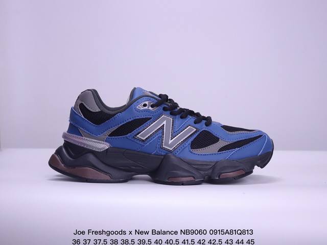 公司级joe Freshgoods X New Balance nb9060 联名款 复古休闲运动慢跑鞋 鞋款灵感源自设计师本人对夏日的怀日回忆。鞋面大身由空间