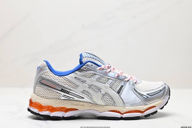 公司级asics Gel-Kayano 12.1公司级版本 银灰绿 亚瑟士运动休闲透气专业跑鞋 采用工程弹性双层再生针织密度鞋面材质 后跟3D可视gel缓震乳胶 - 点击图像关闭