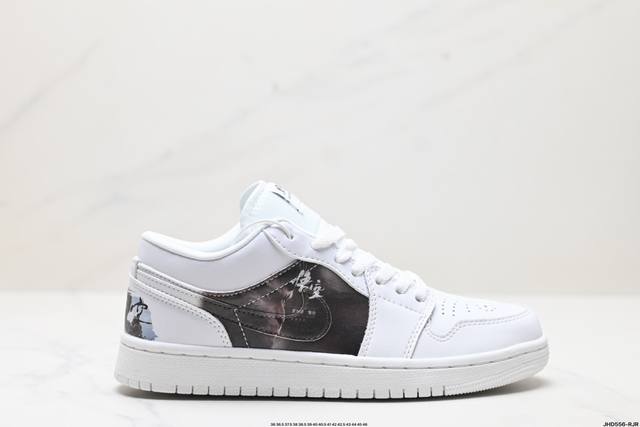 公司级nike Air Jordan 1 Low Aj1乔1低帮休闲板鞋 同步官方配色 原档冲孔鞋头 四线拉帮 鞋舌高弹海绵填充 官方货号:Hm3711-550