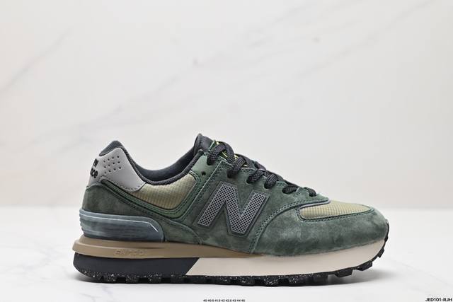 公司级升级原楦开发纸版版型#全新574升级版来啦！Nb新百伦new Balance U574升级版系列低帮复古休闲运动慢跑鞋 货号:U574Lgil 尺码:36