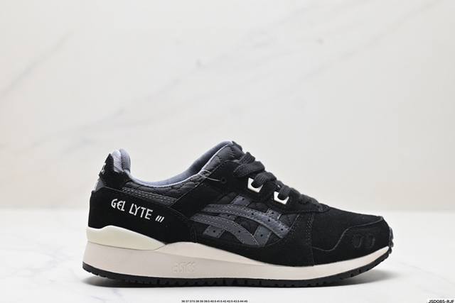 公司级asics Gel-Lyte Iii Og系列低帮经典复古休闲运动跑步鞋 采用硬质牛剖革组合透气针织鞋面材质 升级eva全新缓震中底部位科技组合耐磨橡胶外