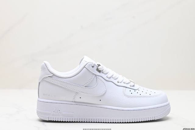 公司级nike Air Force 1‘07 原楦头原纸板 打造纯正低帮空军版型 专注外贸渠道 全掌内置蜂窝气垫 原盒配件 原厂中底钢印、拉帮完美 官方货号:F