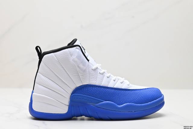 公司级air Jordan 12 ”Stealth“ Aj12 乔12 乔丹12代酷灰 货号:Ct8013-116 鞋款以酷灰银、白色和冷灰色配色方案，鞋款与a - 点击图像关闭