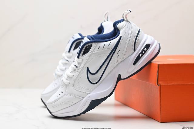 真标nike Air Monarch 4 皮革 日常百搭 減震防滑 低帮生活休闲鞋 货号:Fn3436-011 尺码:36 36.5 37.5 38 38.5