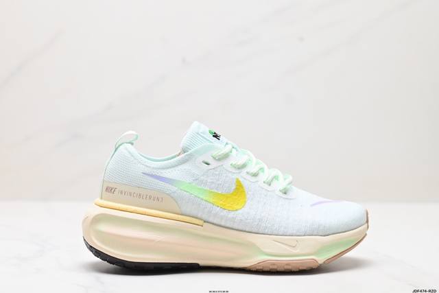 真标nike Zoomx Invincible Run Fk 3休闲运动慢跑鞋 货号:Hf5729-391 尺码:36 36.5 37.5 38 38.5 39 - 点击图像关闭