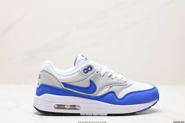 公司级nike Air Max 1 耐克气垫 缓震 耐磨运动鞋 鞋身材质均选择皮革 织物 麂皮多种材质覆盖 保证质感的前提下 层次感也相当不错 带有开窗式 Ai - 点击图像关闭