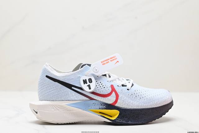 公司级nike Zoomx Vaporfly Next% 3 Fk马拉松 泡棉超轻缓震运动慢跑鞋 采用全新vaporweave科技轻量网织半镂空轻薄透气鞋面#搭