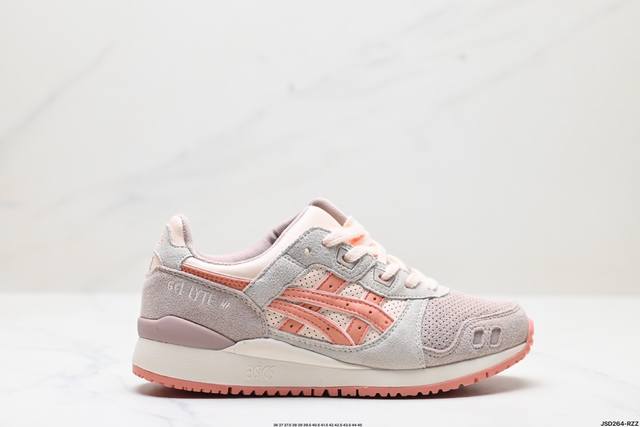 公司级asics Gel-Lyte Iii Og系列低帮经典复古休闲运动跑步鞋 采用硬质牛剖革组合透气针织鞋面材质 升级eva全新缓震中底部位科技组合耐磨橡胶外