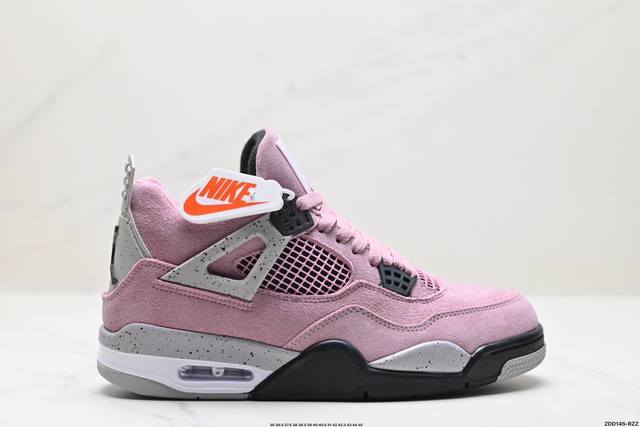 公司级nike Air Jordan 4 Retro 耐克迈克尔 乔丹aj4代中帮复古休闲运动文化篮球鞋 原厂材料tpu超q弹网格材质 缜密拉帮及中底钢印细节