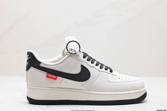 公司级nike Air Force 1‘07 Lv8 原楦头原纸板 打造纯正低帮空军版型 专注外贸渠道 全掌内置蜂窝气垫 原盒配件 原厂中底钢印、拉帮完美 官方