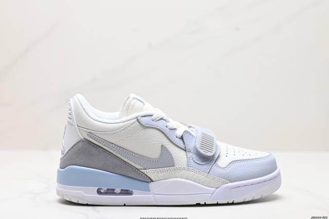 公司级三合一最强合体，多种新配色回归耐克nike Air Jordan Legacy 312 Low”White Grey Fog Blue Red“乔丹最强三