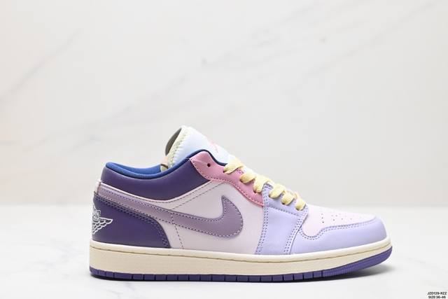 真标nike Air Jordan 1 Low Aj1乔1低帮休闲板鞋 同步官方配色 官方货号:Dz2768-651 尺码:36 36.5 37.5 38 38