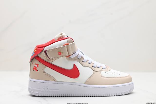 公司级nike Air Force 1 Mid 07 原楦头原纸板 打造纯正中帮空军版型 专注外贸渠道 全掌内置蜂窝气垫 原盒配件 原厂中底钢印、拉帮完美 官方