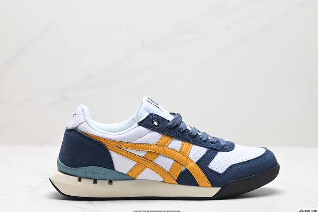 公司级onitsuka Tiger鬼塚虎 Ultimate 81 Ex 绒面革 防滑耐磨低帮 生活休闲鞋 货号:1183B510-103 尺码:35.5 36