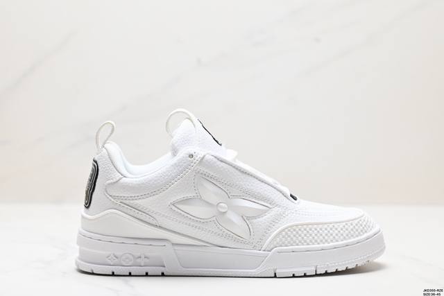 公司级全新lv路易威登louis Vuitton Trainer Sneaker Low休闲运动文化百搭板鞋 尺码:36-45 Id:Jkd355-Rze - 点击图像关闭