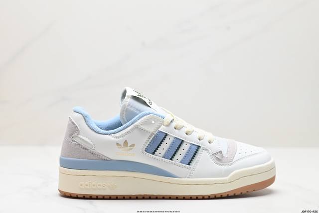 真标阿迪达斯 Adidas Forum 84 Low 低帮百搭潮流休闲运动板鞋 以复古篮球鞋的外形为基础 采用皮革拼接简约百搭 更加贴合舒适 中底内侧网格造型起 - 点击图像关闭