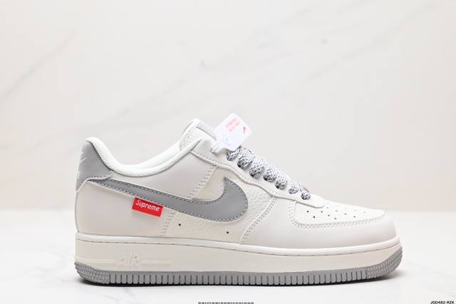 公司级nike Air Force 1‘07 原楦头原纸板 打造纯正低帮空军版型 专注外贸渠道 全掌内置蜂窝气垫 原盒配件 原厂中底钢印、拉帮完美 官方货号:H