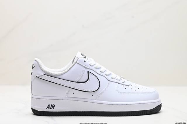 公司级耐克nike Air Force 1‘07 空军一号低帮百搭休闲运动板鞋。柔软、弹性十足的缓震性能和出色的中底设计，横跨复古与现代的外型结合，造就出风靡全 - 点击图像关闭