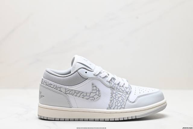 公司级耐克nike Air Jordan 1 Low Aj1乔丹一代低帮经典复古文化休闲运动篮球鞋 货号:Dh4269-100 尺码:36 36.5 37.5