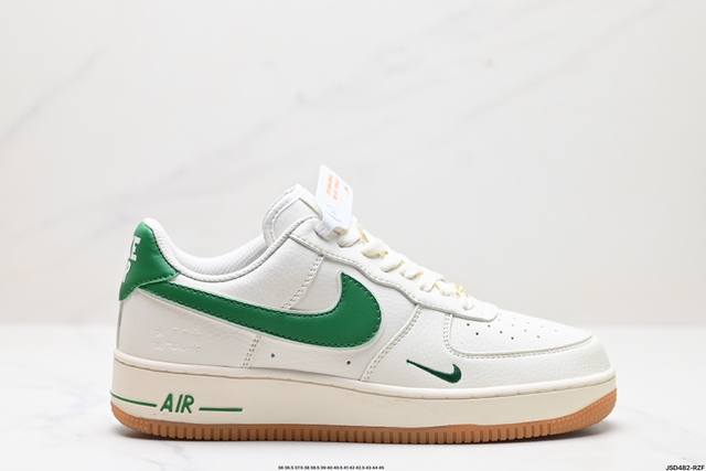 公司级nike Air Force 1‘07 原楦头原纸板 打造纯正低帮空军版型 专注外贸渠道 全掌内置蜂窝气垫 原盒配件 原厂中底钢印、拉帮完美 官方货号:W