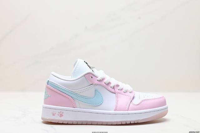 公司级nike Air Jordan 1 Low Se Aj1乔1低帮休闲板鞋 同步官方配色 官方货号:Hm3706-141 Size:36 36.5 37.5