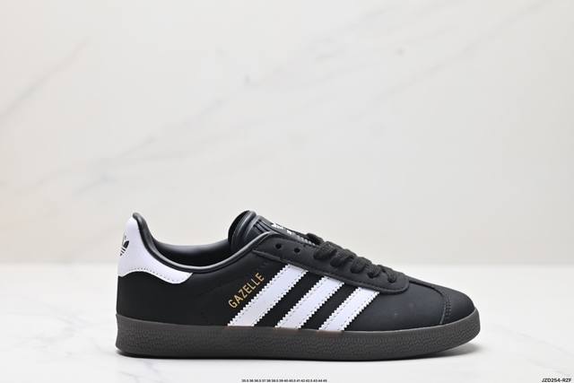 公司级adidas Originals Gazelle W 三叶草休闲防滑耐磨低帮板鞋 鞋头出色设计 塑就出众贴合感 稳固的后跟贴合足部曲线设计 软弹舒适 不易