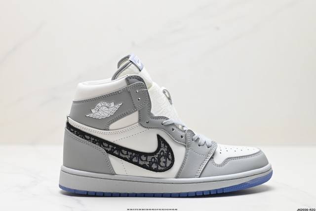 公司级dior X Nike Air Jordan High Aj1乔丹一代高帮经典复古文化休闲运动篮球鞋 尺码:36 36.5 37.5 38 38.5 39