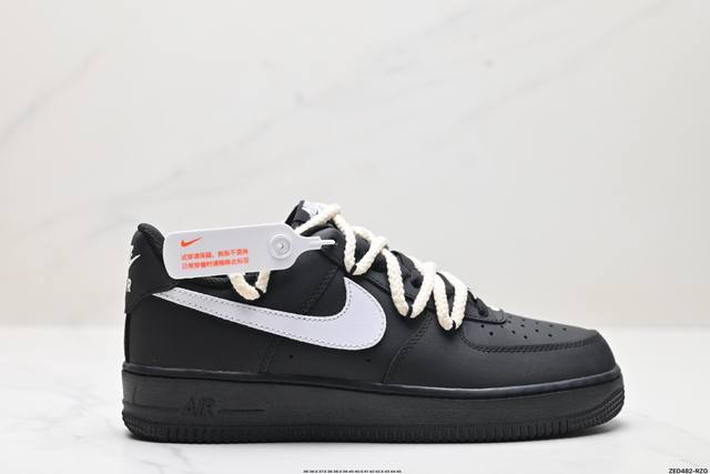 公司级nike Air Force 1‘07 Lv8 原楦头原纸板 打造纯正低帮空军版型 专注外贸渠道 全掌内置蜂窝气垫 原盒配件 原厂中底钢印、拉帮完美 官方