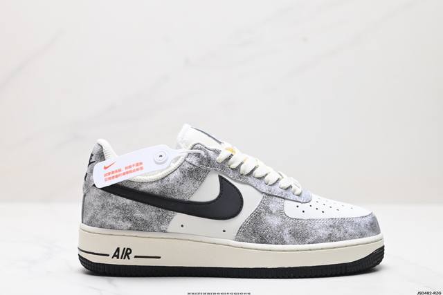 公司级nike Air Force 1‘07 原楦头原纸板 打造纯正低帮空军版型 专注外贸渠道 全掌内置蜂窝气垫 原盒配件 原厂中底钢印、拉帮完美 官方货号:Y