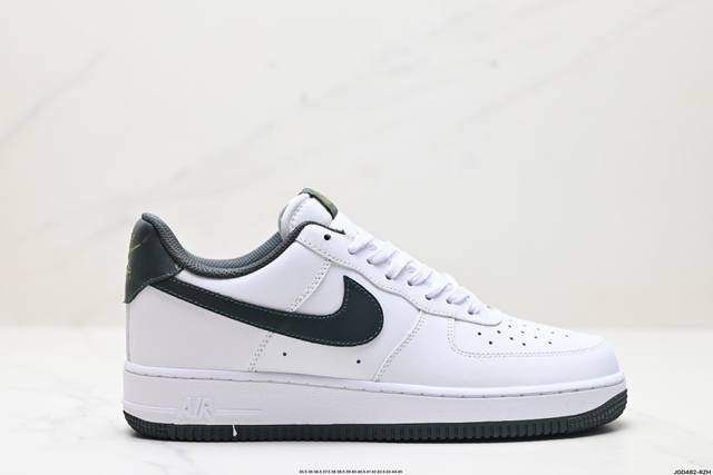 公司级nike Air Force 1‘07 原楦头原纸板 打造纯正低帮空军版型 专注外贸渠道 全掌内置蜂窝气垫 原盒配件 原厂中底钢印、拉帮完美 官方货号:F