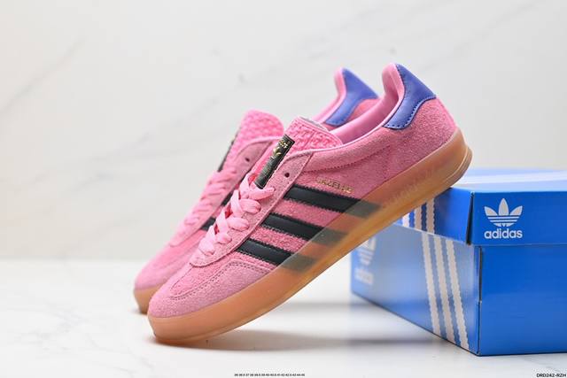 公司级adidas Originals Gazelle Indoor三叶草休闲防滑耐磨低帮板鞋 官方货号:Ie7002 尺码:36 36.5 37 38 38.