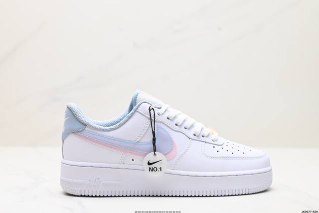 公司级耐克nike Air Force 1‘07 空军一号低帮百搭休闲运动板鞋。柔软、弹性十足的缓震性能和出色的中底设计，横跨复古与现代的外型结合，造就出风靡全 - 点击图像关闭