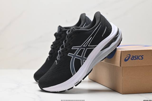 公司级亚瑟士 Asics Gt-2000 11缓震保护跑鞋透气轻便运动鞋复古老爹鞋 时尚男鞋 货号:1011B441-403 Id:Jed558-Re D