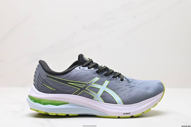 公司级亚瑟士 Asics Gt-2000 11缓震保护跑鞋透气轻便运动鞋复古老爹鞋 时尚男鞋 货号:1011B441-403 尺码:40.5 41.5 42 4