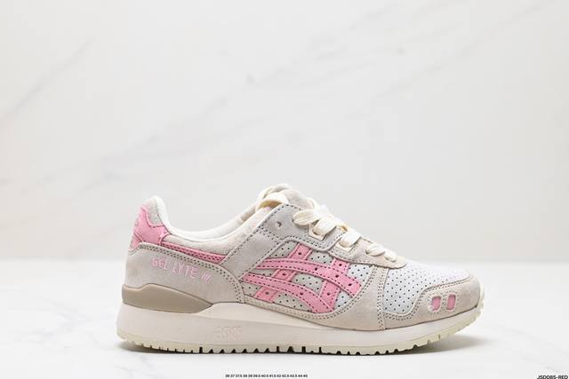 公司级asics Gel-Lyte Iii Og系列低帮经典复古休闲运动跑步鞋 采用硬质牛剖革组合透气针织鞋面材质 升级eva全新缓震中底部位科技组合耐磨橡胶外