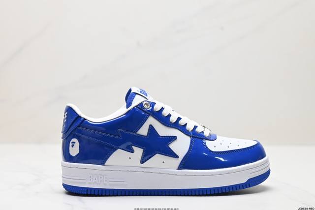 真标a Bathing Ape Sta 低帮系带 时尚板鞋 尺码:36 36.5 37.5 38 38.5 39 40 40.5 41 42 42.5 43 4