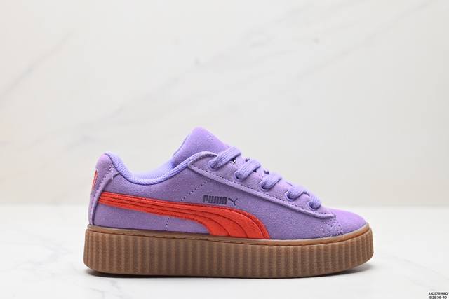 公司级fenty × Puma Creeper Phatty 舒适简约 耐磨透气低帮 板鞋 货号:396403 01 尺码:36-40 Id:Jjd575-Re - 点击图像关闭