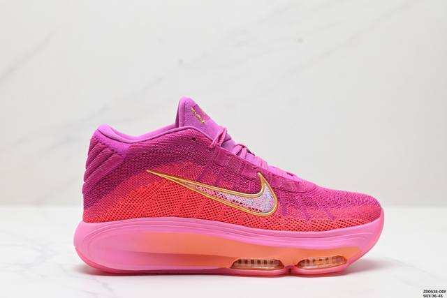 公司级nike Air Zoom Gt Hustle3 Blueprint 时尚百搭 減震耐磨透气 低帮 篮球鞋 货号:Fv5952-601 尺码:36-45