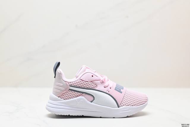 童鞋puma Wired Run Pure 彪马 轻盈舒适 时尚儿童休闲鞋 货号:390848 12 尺码:28-37 Id:Dsf117-Ddf