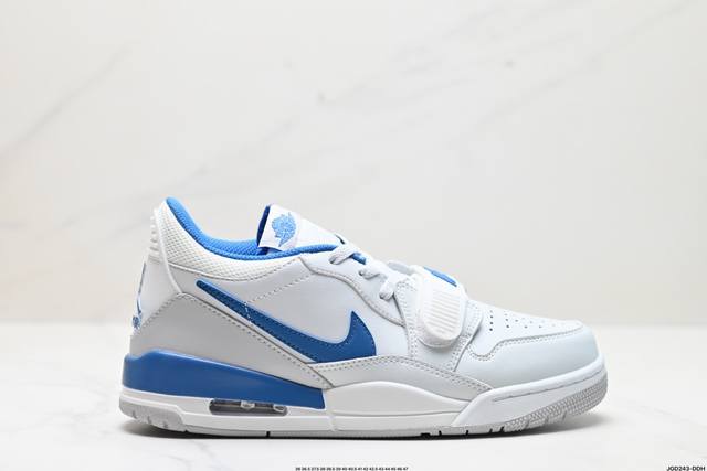 公司级三合一最强合体，多种新配色回归耐克nike Air Jordan Legacy 312 Low”White Grey Fog Blue Red“乔丹最强三