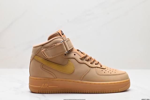 公司级nike Air Force 1 Mid 07 原楦头原纸板 打造纯正中帮空军版型 专注外贸渠道 全掌内置蜂窝气垫 原盒配件 原厂中底钢印、拉帮完美 官方