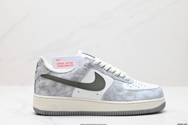 公司级nike Air Force 1‘07 原楦头原纸板 打造纯正低帮空军版型 专注外贸渠道 全掌内置蜂窝气垫 原盒配件 原厂中底钢印、拉帮完美 官方货号:B